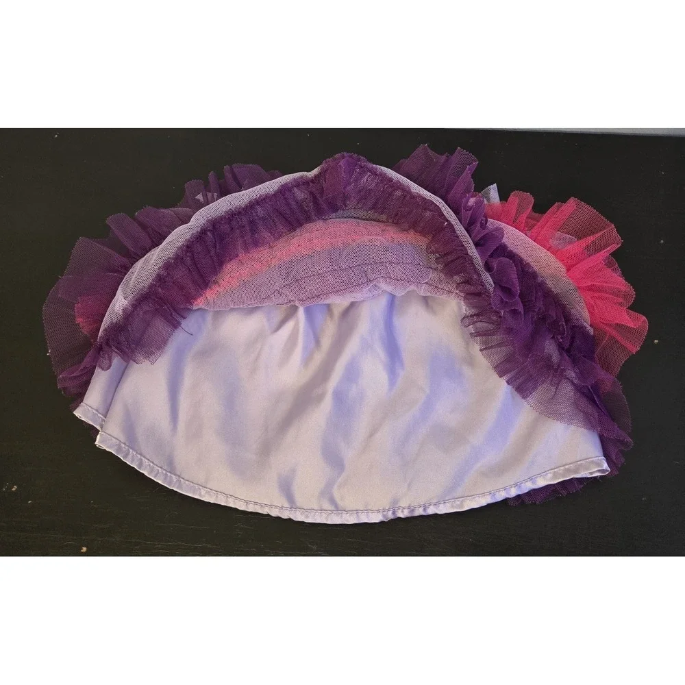 The Childrens Place Cherokee Girls Tutu Skirt Lot Pink Purple Tiered Ruffle Mesh